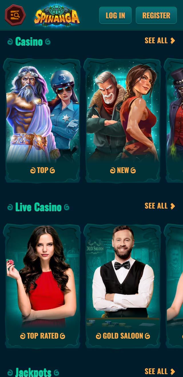 Spinanga Casino review lists all the bonuses available for NZ players today