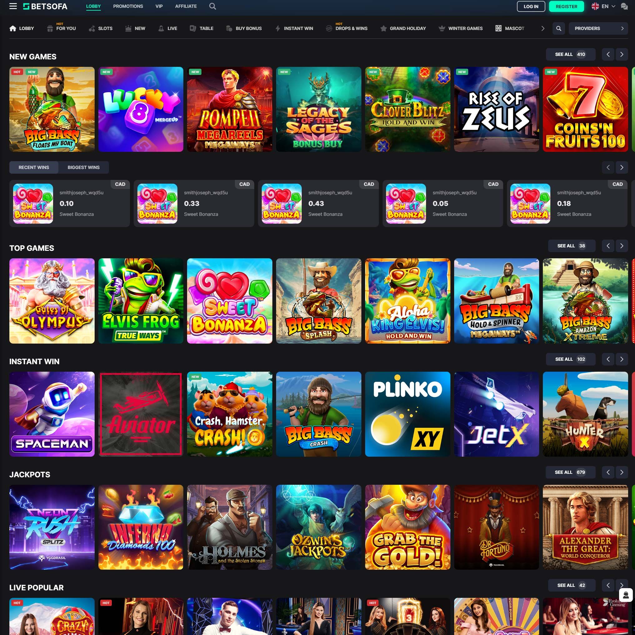 Betsofa Casino review by Mr. Gamble