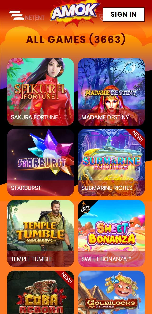 Amok Casino review lists all the bonuses available for Canadian players today
