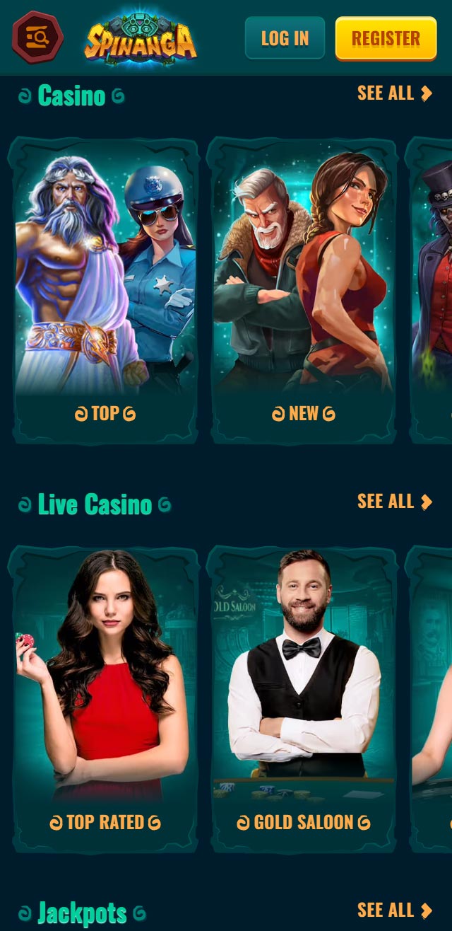 Spinanga Casino review lists all the bonuses available for you today