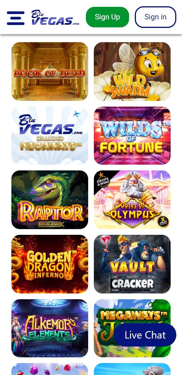 BluVegas Casino review lists all the bonuses available for you today