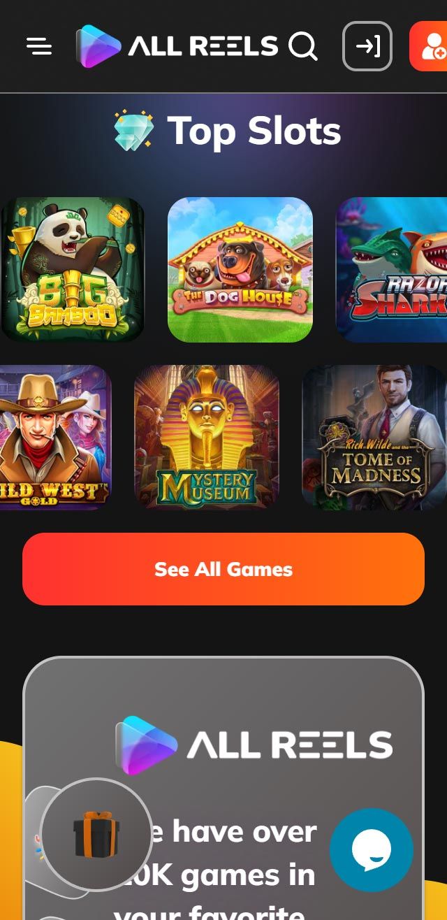 All Reels Casino review lists all the bonuses available for you today