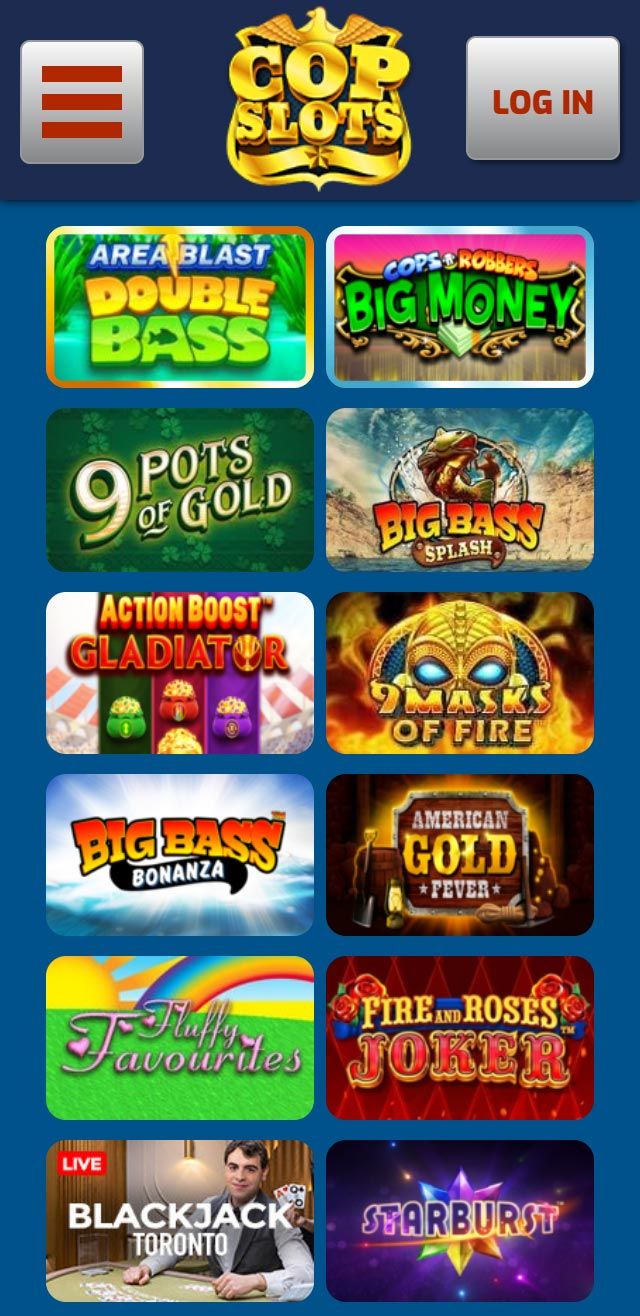 Cop Slots Casino review lists all the bonuses available for you today