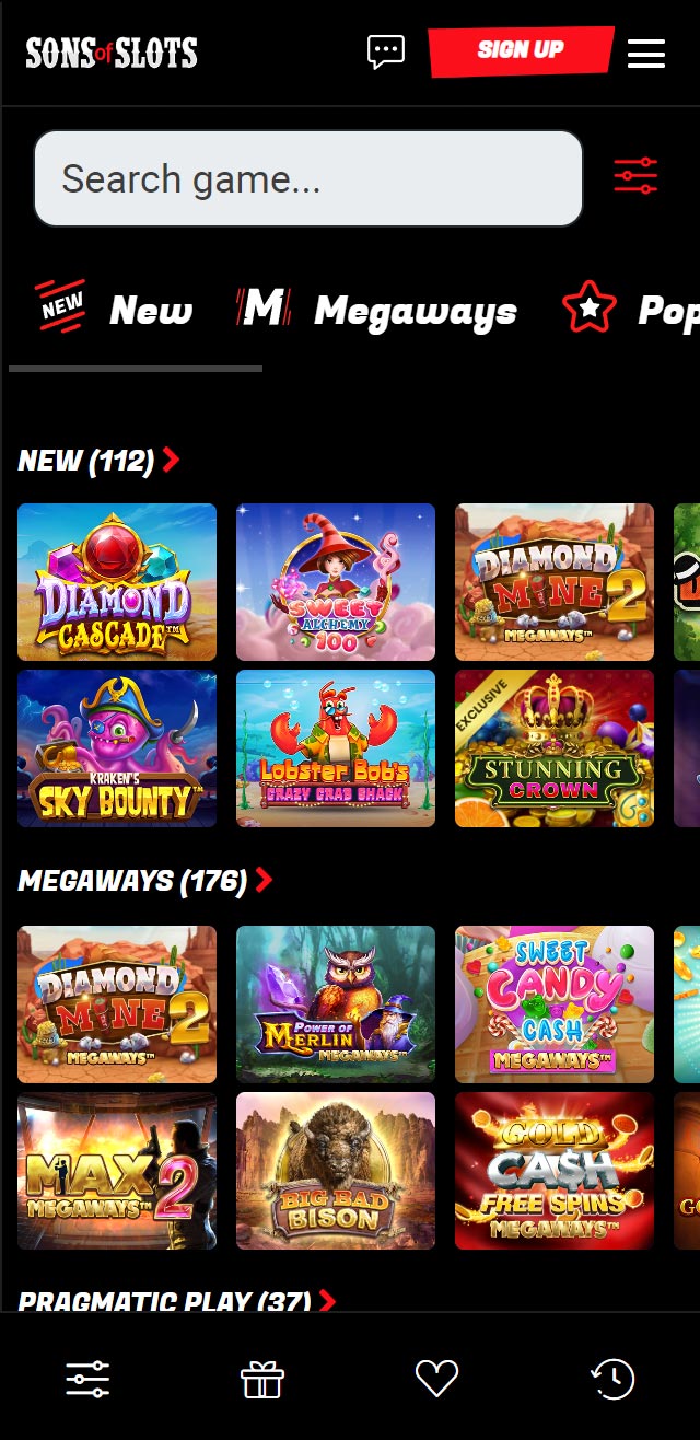 Sons of Slots Casino review lists all the bonuses available for you today
