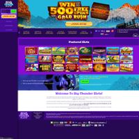 Big Thunder Slots Casino (a brand of Jumpman Gaming Limited) review by Mr. Gamble