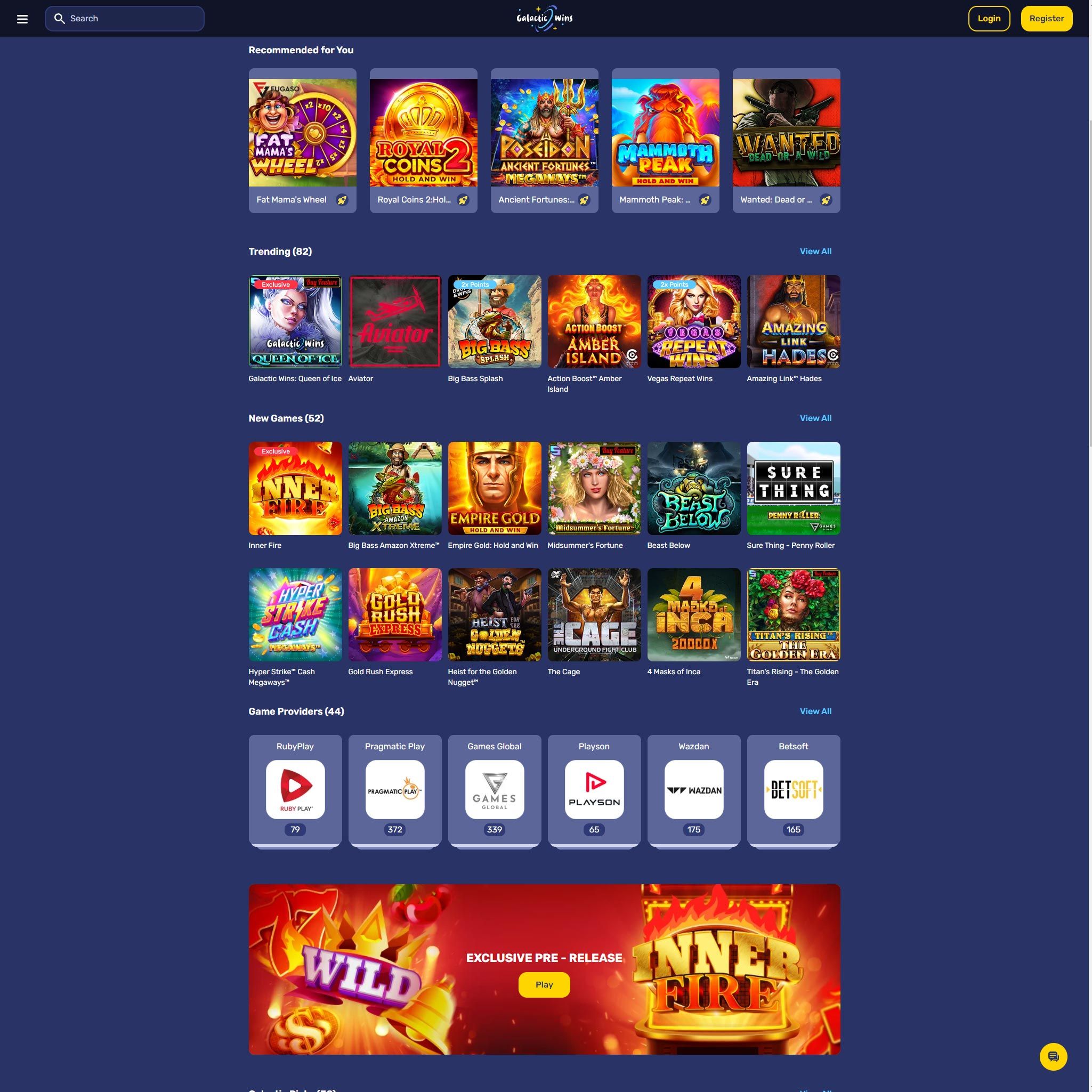GalacticWins Casino review by Mr. Gamble