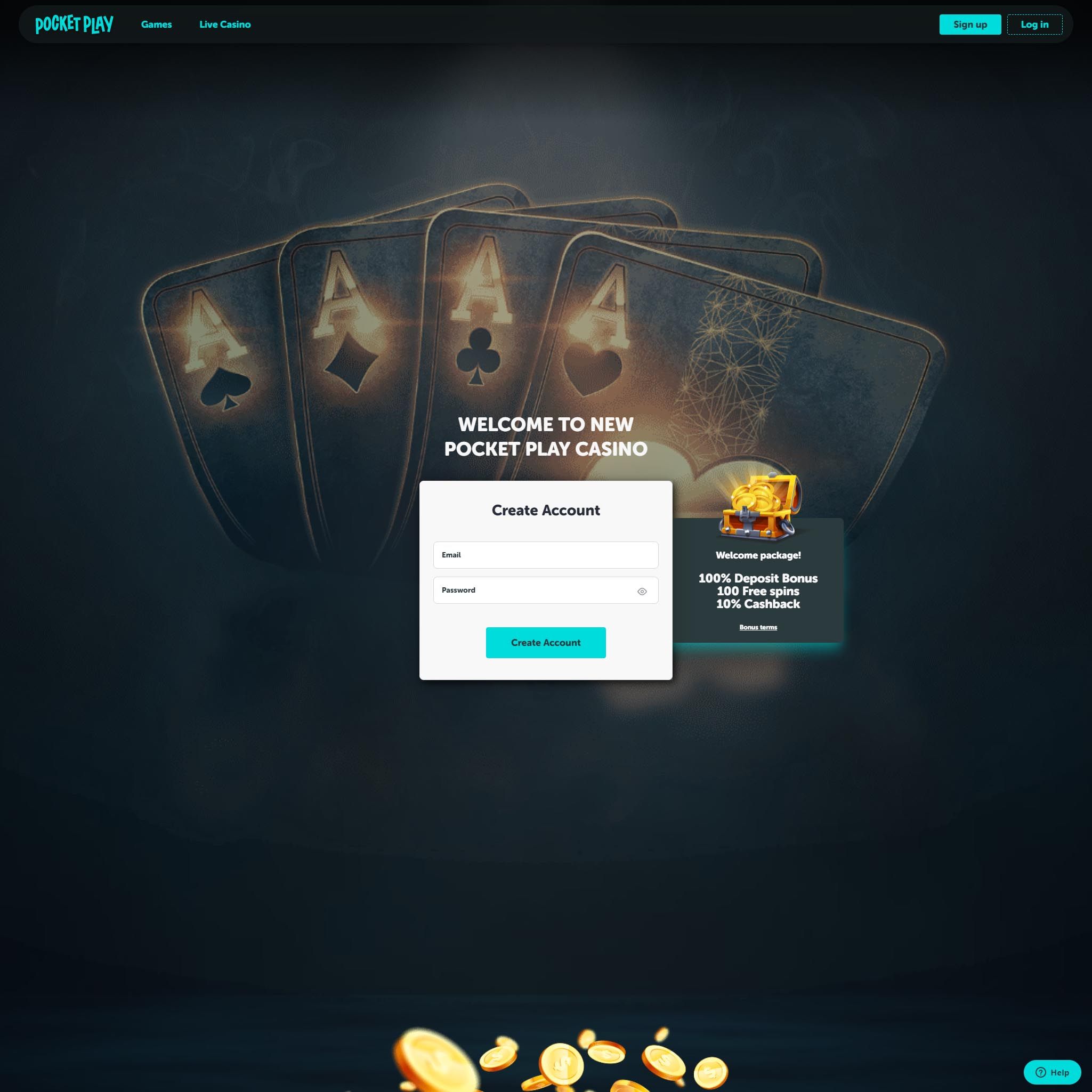 Pocket Play Casino review by Mr. Gamble