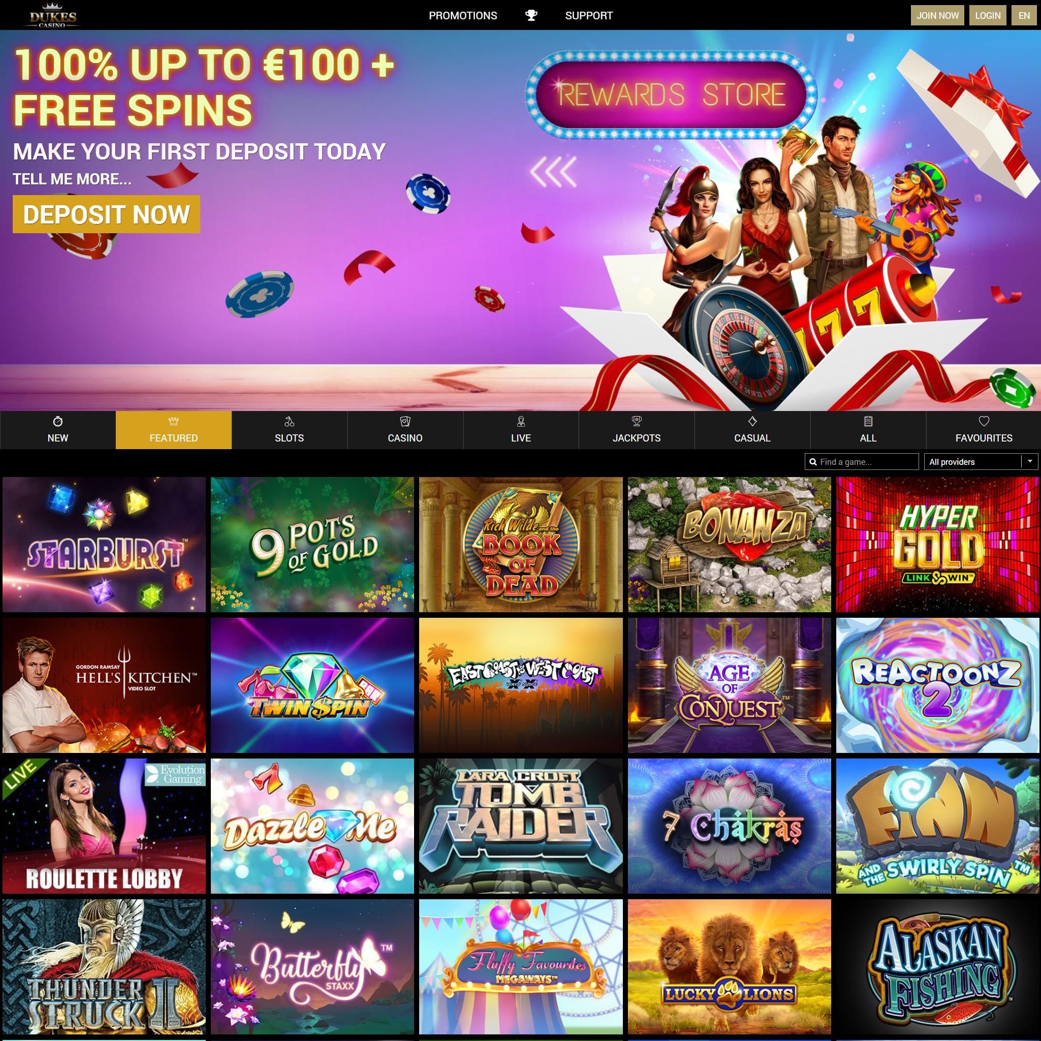 Bet Dukes Casino review by Mr. Gamble