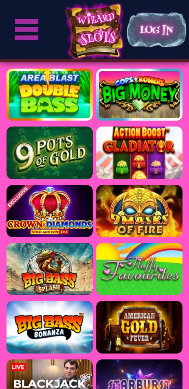 Wizard Slots review lists all the bonuses available for you today