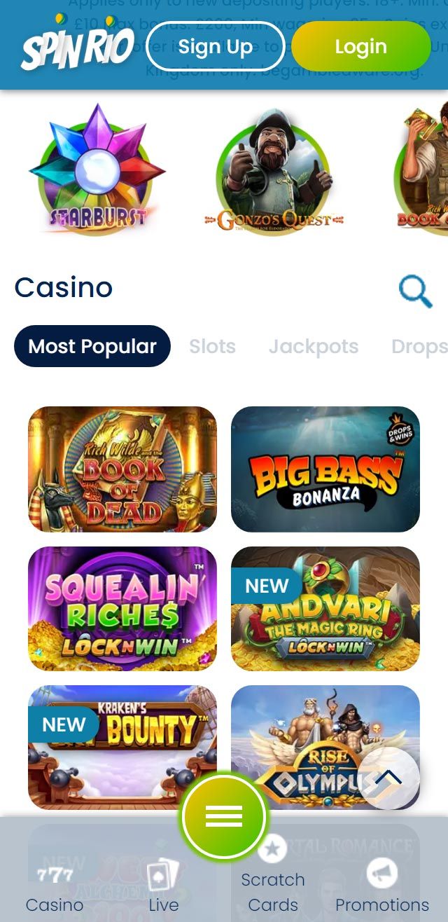 Spin Rio Casino review lists all the bonuses available for UK players today