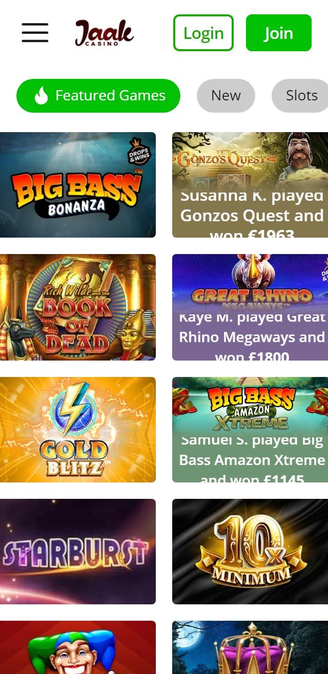 Jaak Casino review lists all the bonuses available for UK players today