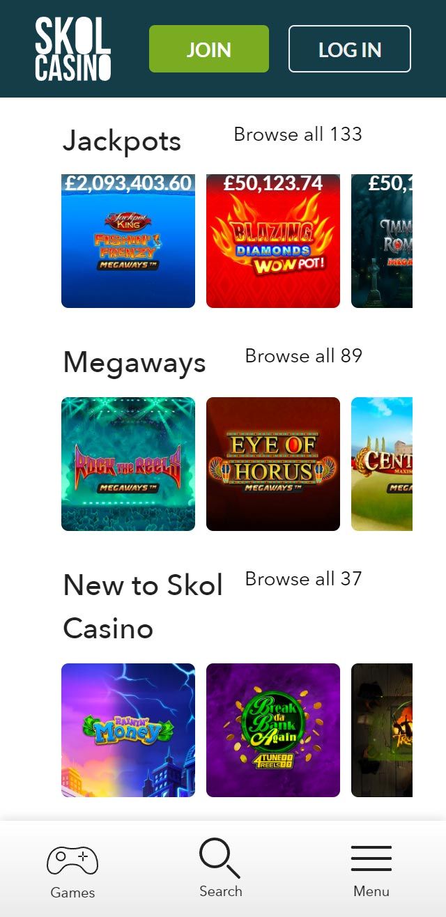 Skol Casino review lists all the bonuses available for UK players today