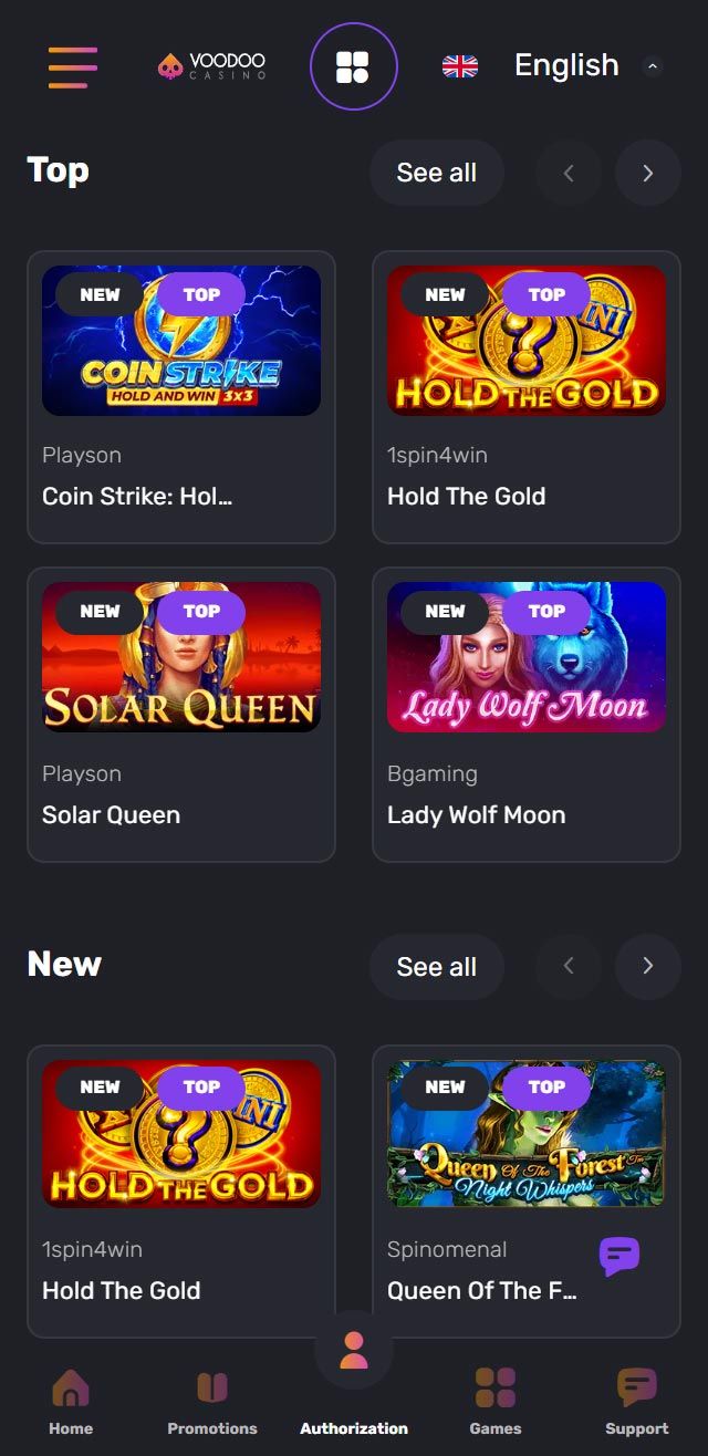 Voodoo Casino review lists all the bonuses available for you today