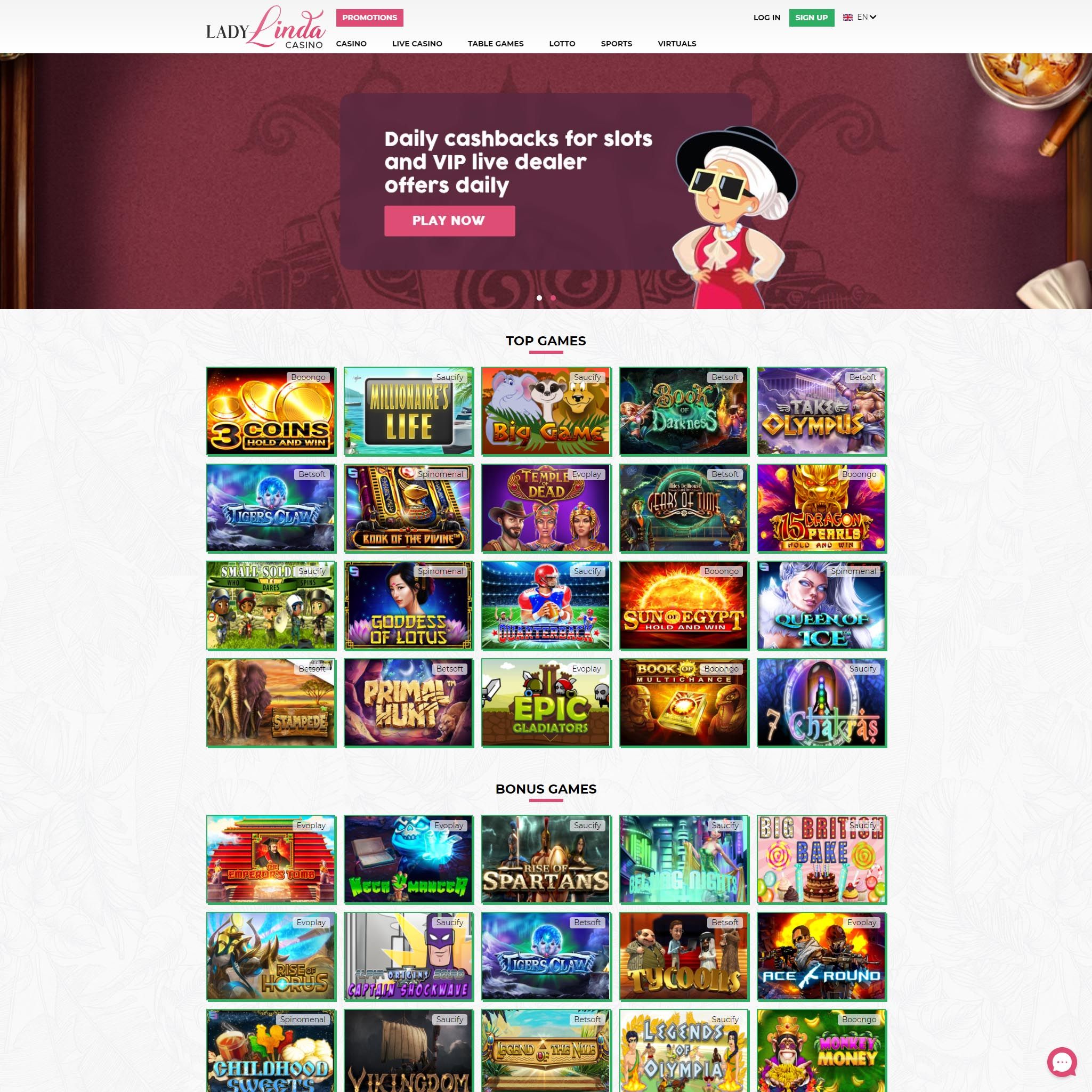 LadyLinda Casino review by Mr. Gamble