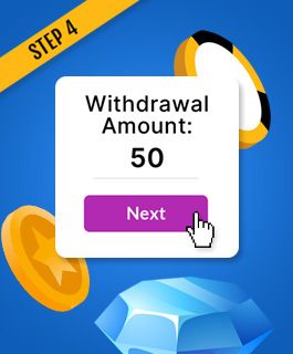 Enter the withdrawal amount at a Payz casino online