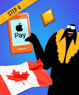 Open an ApplePay account and make payments at your favourite online casinos Canada safely! Finish all the required steps to add the card to your wallet app.