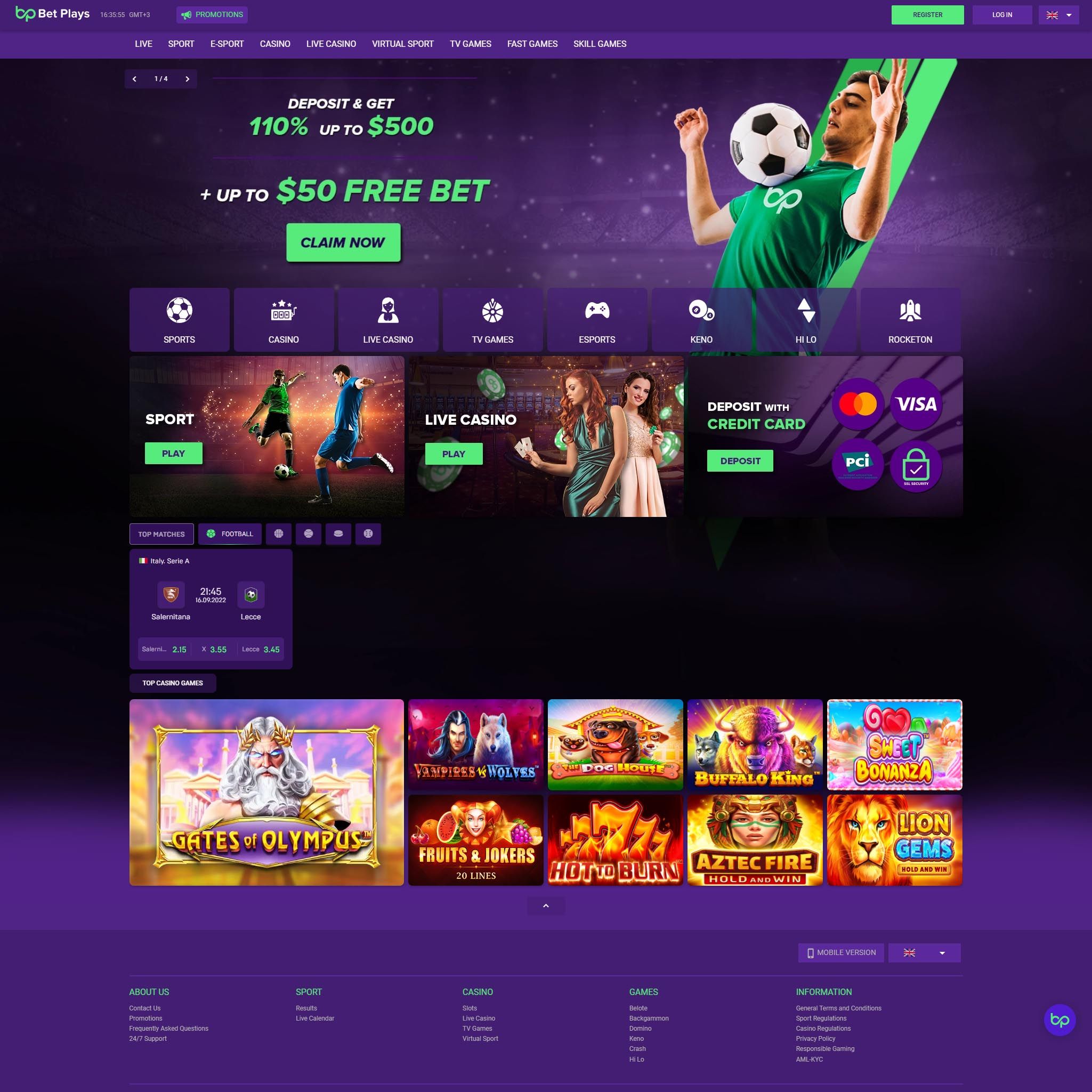 Betplays Casino CA review by Mr. Gamble