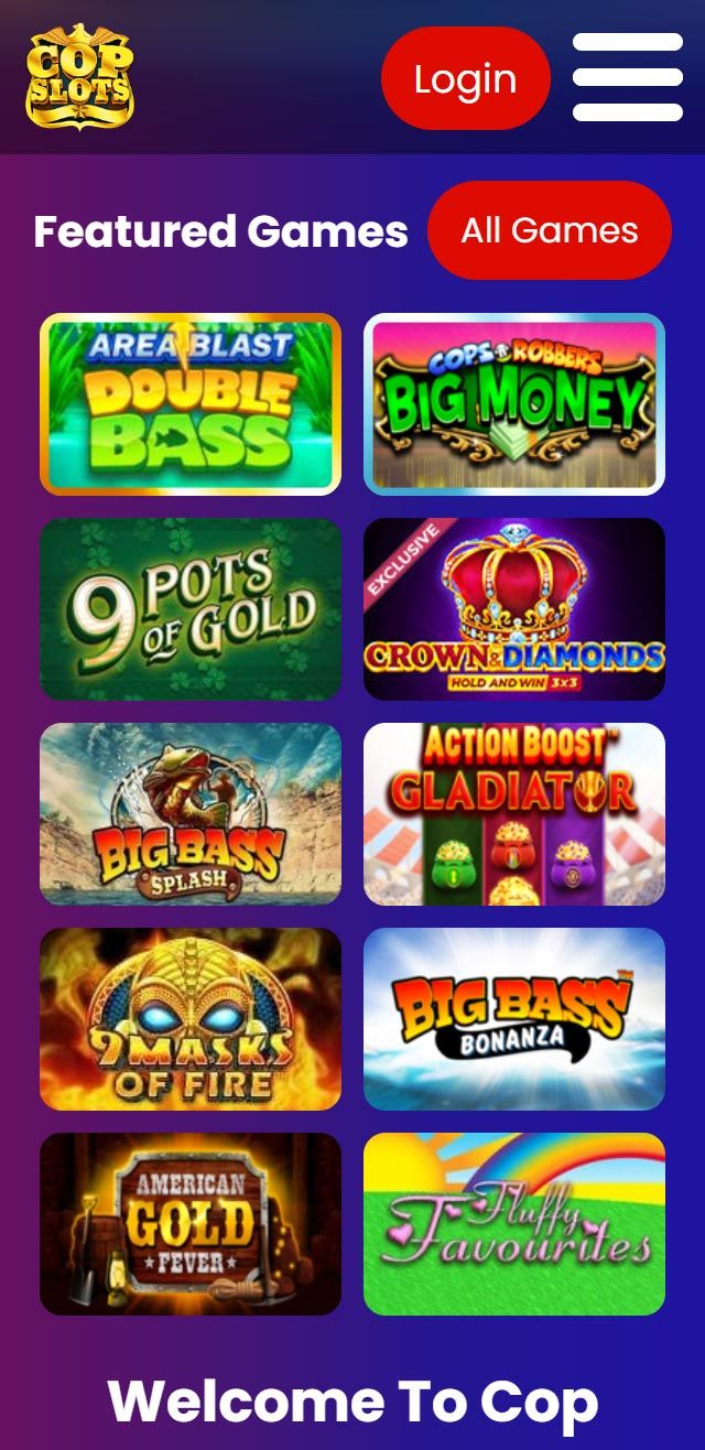 Cop Slots Casino review lists all the bonuses available for UK players today
