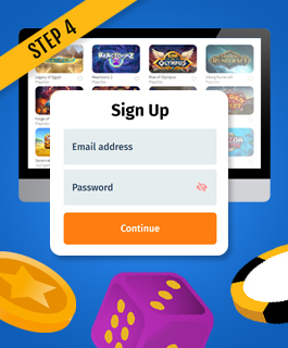 Sign up to your chosen MGA license casino