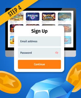 Register at a Blueprint casino and deposit        