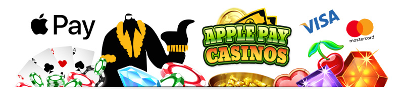 Apple Pay Casino Sites make the players experience even better and save their time! Discover Apple Pay deposit method and make payments in one swipe!