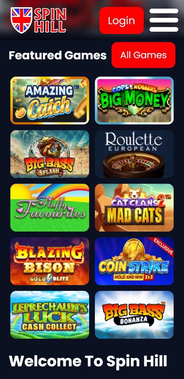 SpinHill Casino review lists all the bonuses available for you today
