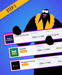 Pick up your favourite casino from the selected list of 100 deposit bonus.