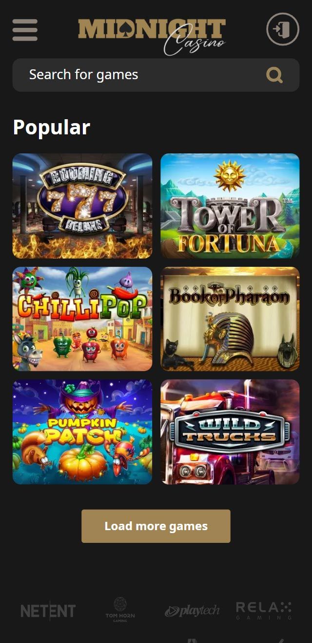 Midnight Casino review lists all the bonuses available for you today