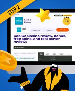 Check Mega Moolah casinos reviews