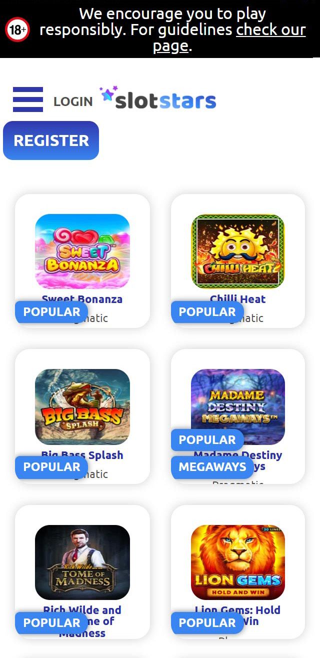 Slotstars review lists all the bonuses available for Canadian players today