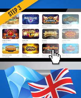 Pick a game at an Play n Play casino online