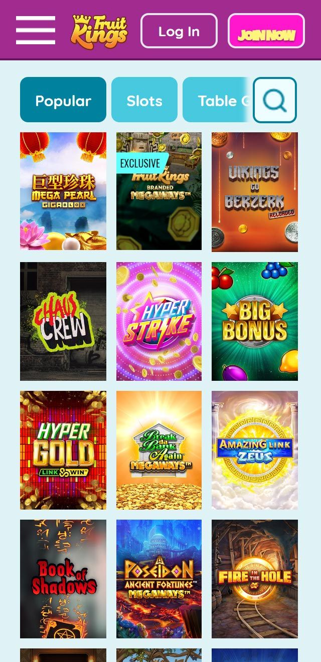 FruitKings Casino review lists all the bonuses available for UK players today