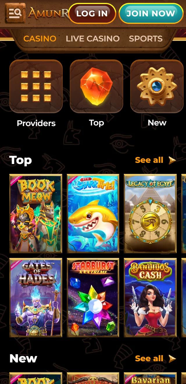AmunRa Casino review lists all the bonuses available for Canadian players today
