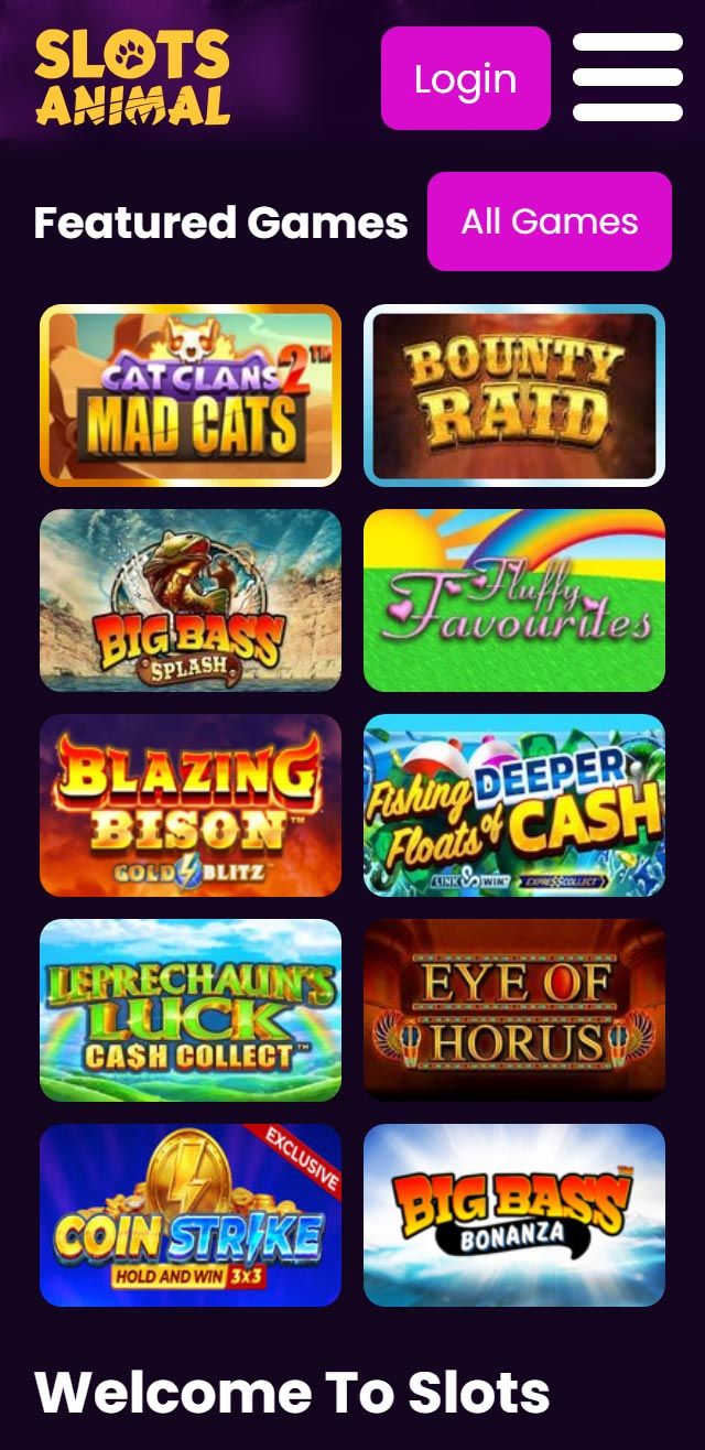 Slots Animal review lists all the bonuses available for you today