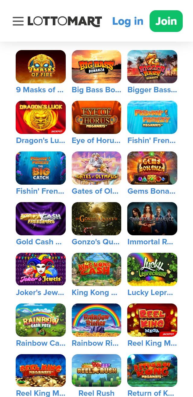 Lottomart Casino review lists all the bonuses available for UK players today