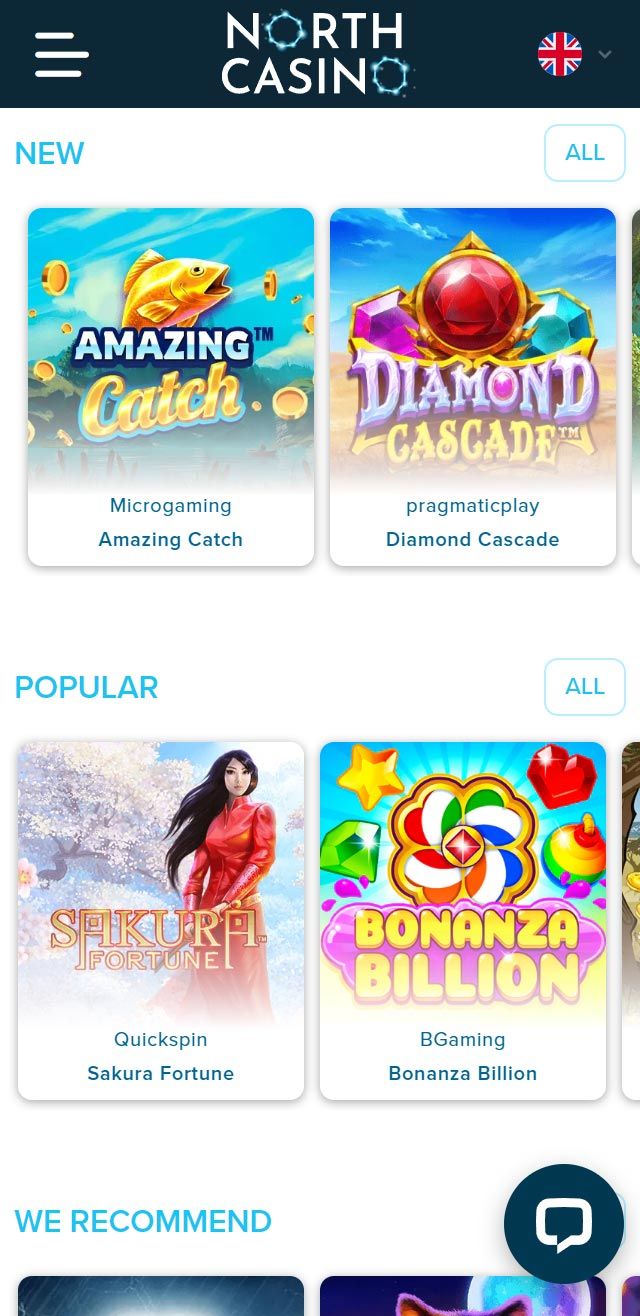 North Casino review lists all the bonuses available for you today