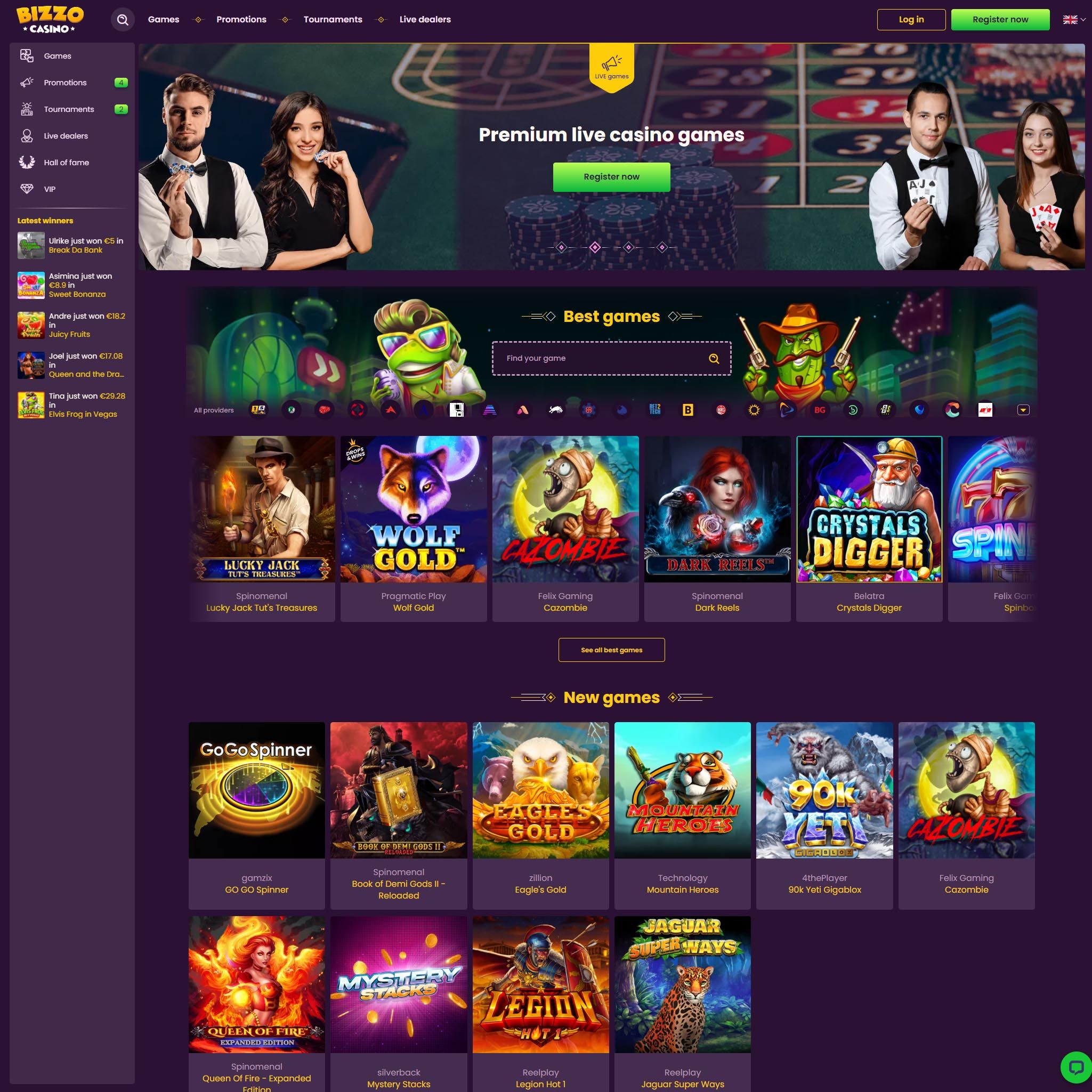 Bizzo Casino CA review by Mr. Gamble