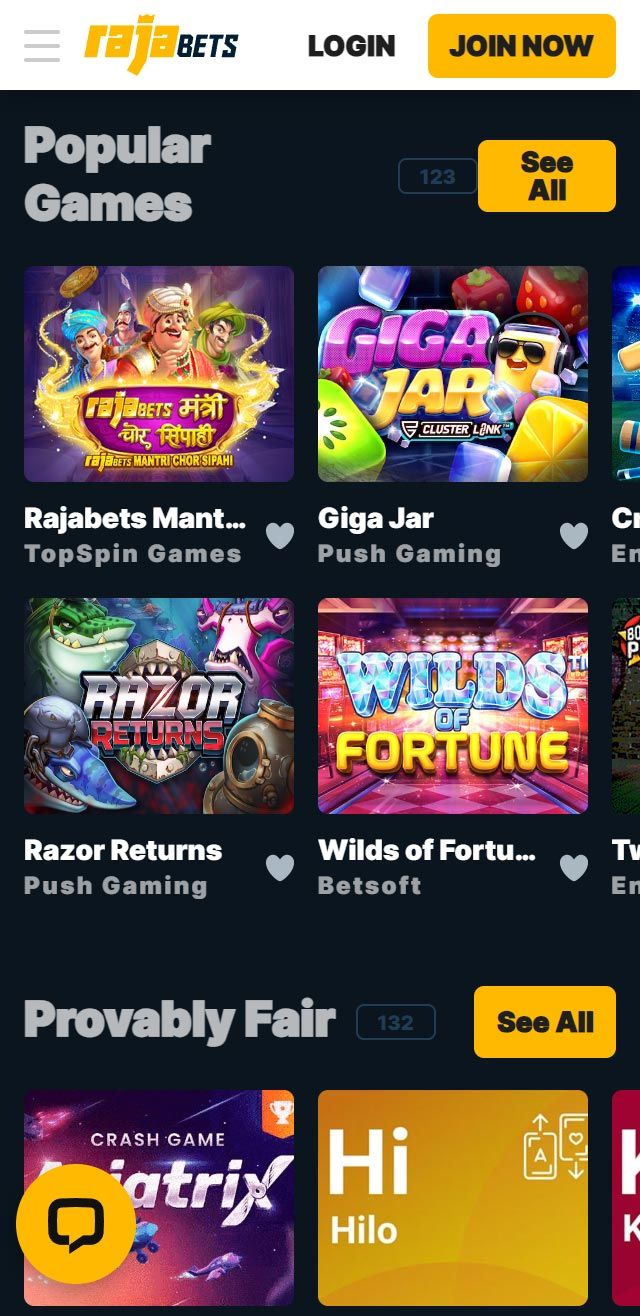 Rajabets Casino review lists all the bonuses available for you today