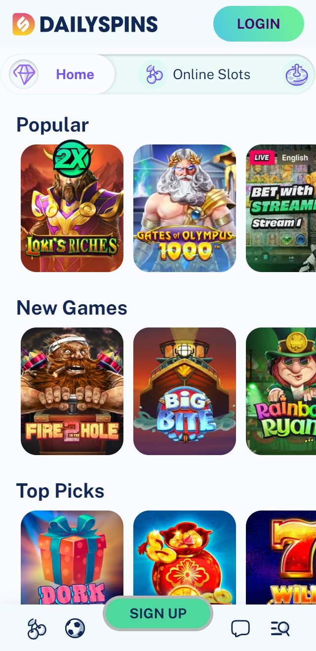 Dailyspins Casino review lists all the bonuses available for you today