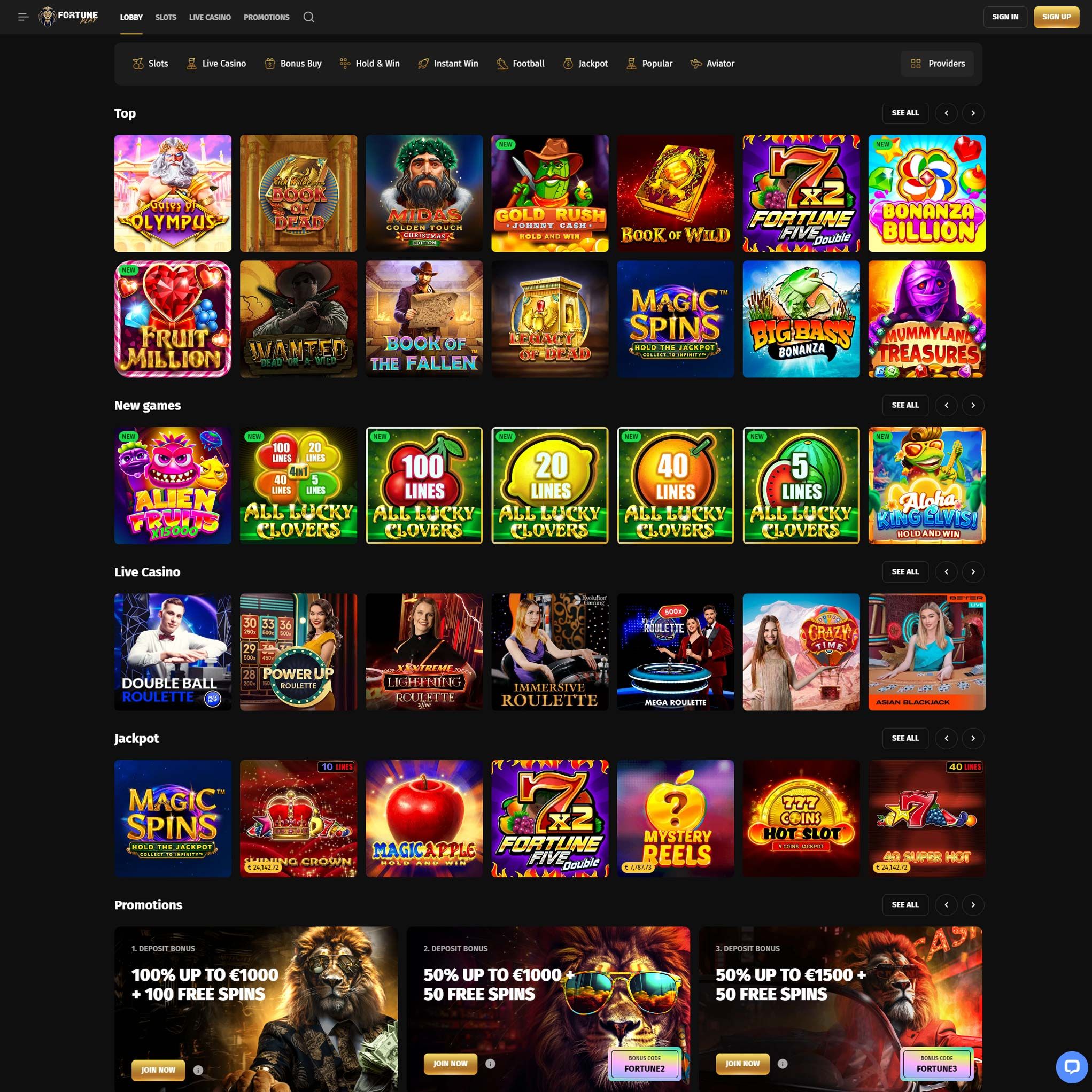 Fortune Play Casino review by Mr. Gamble
