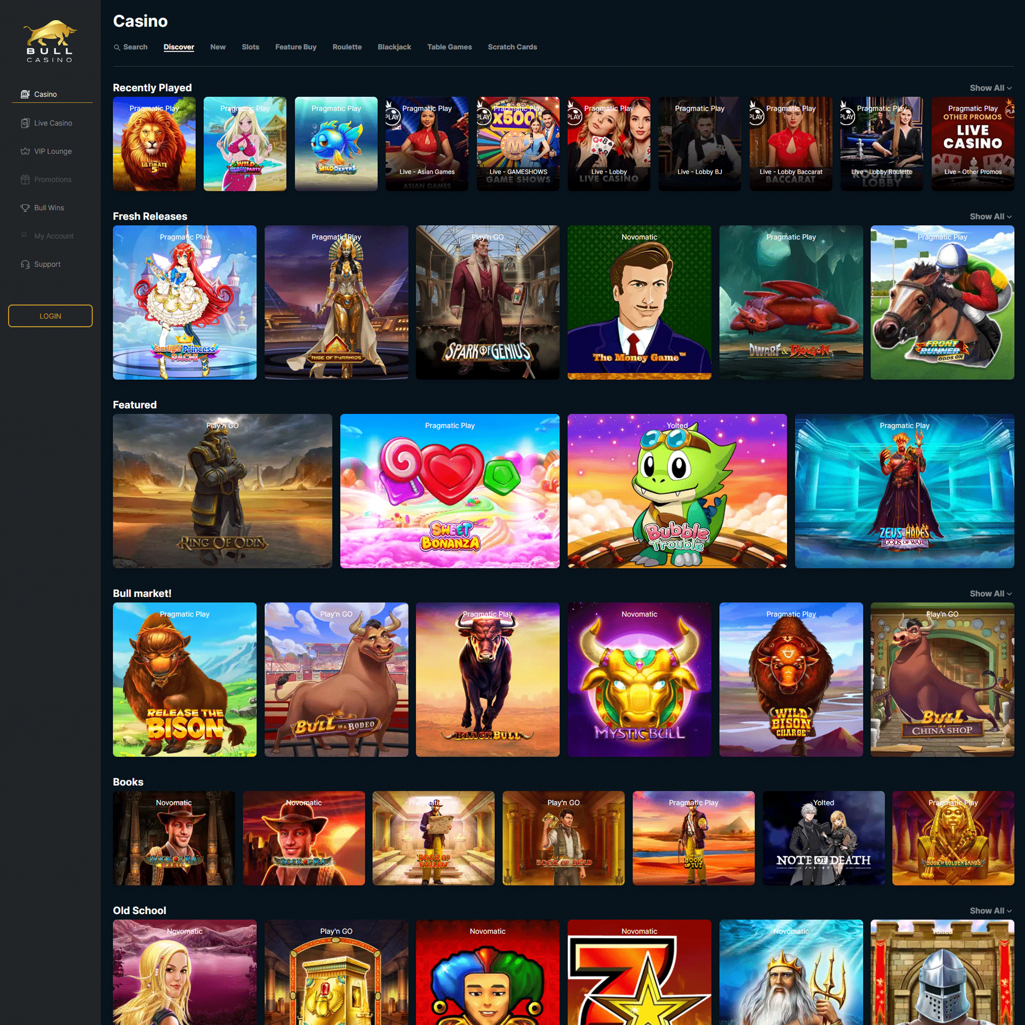 Bull Casino24 review by Mr. Gamble