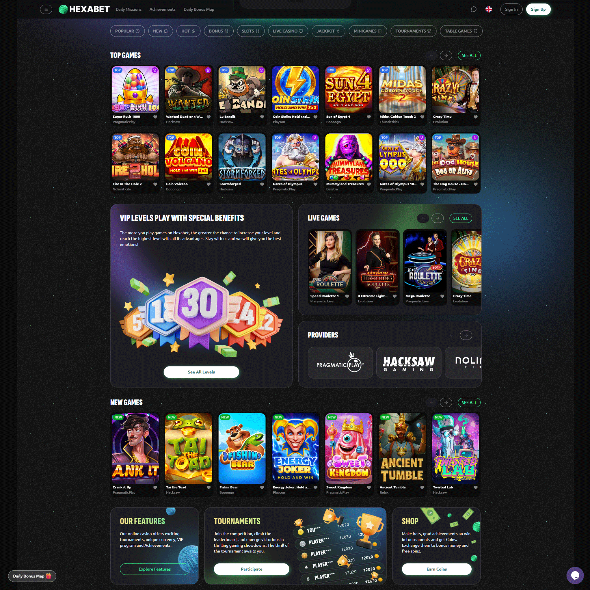 Hexabet Casino review by Mr. Gamble