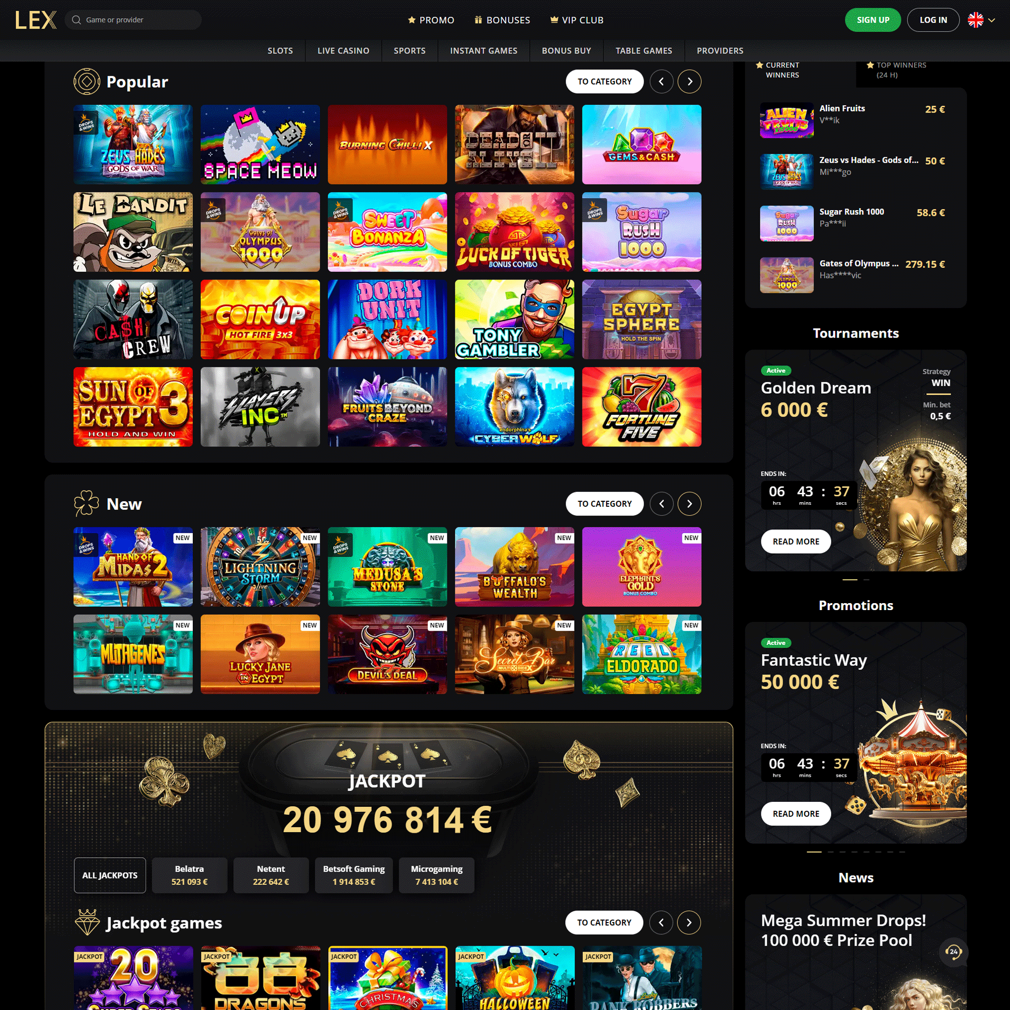 Lex Casino review by Mr. Gamble