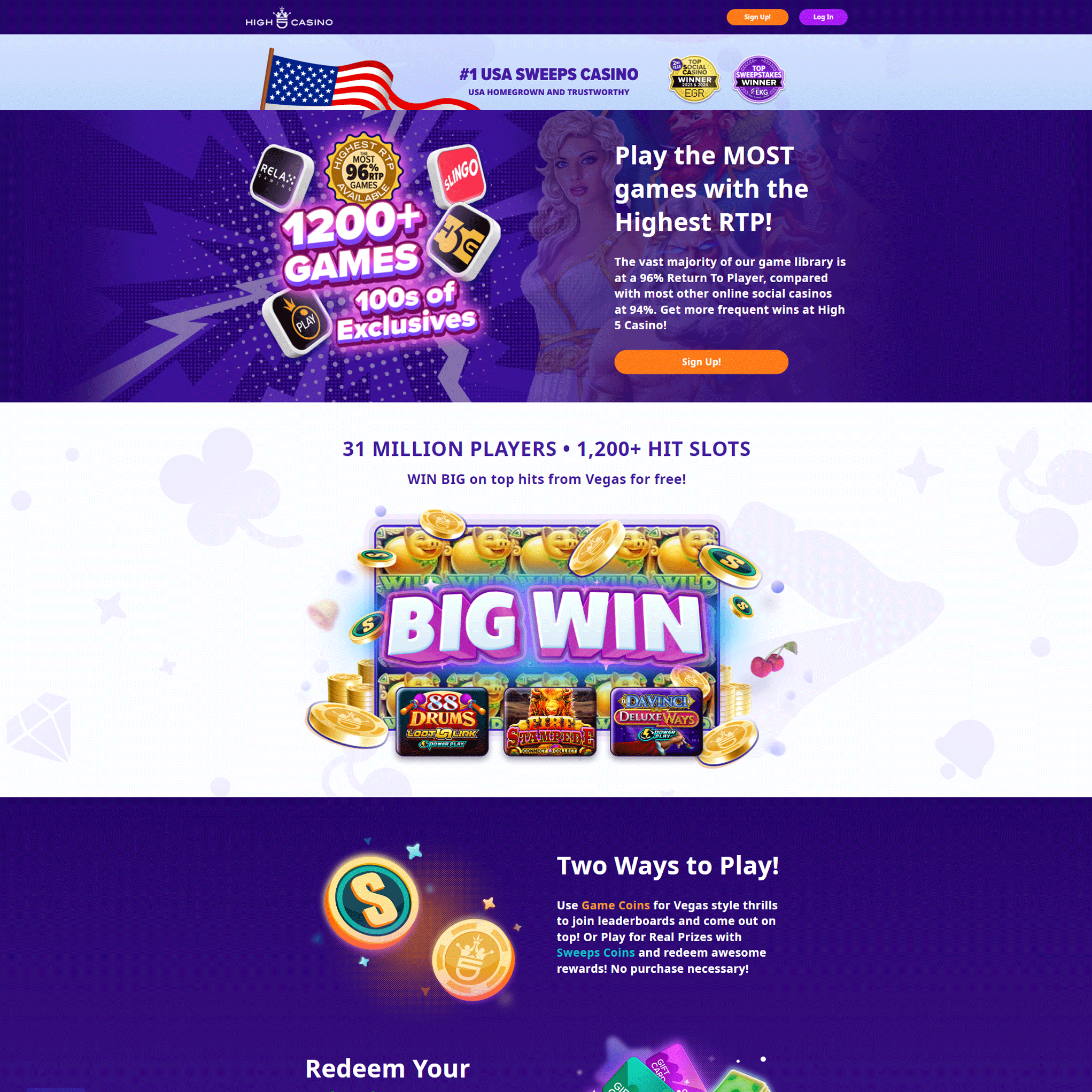 No Deposit Sweepstakes Casinos & Exclusive US Offers 2024 Mr. Gamble