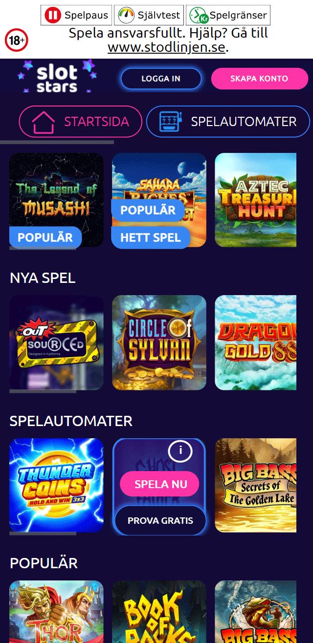 Slotstars recension listar alla bonusar tillgängliga för dig idag