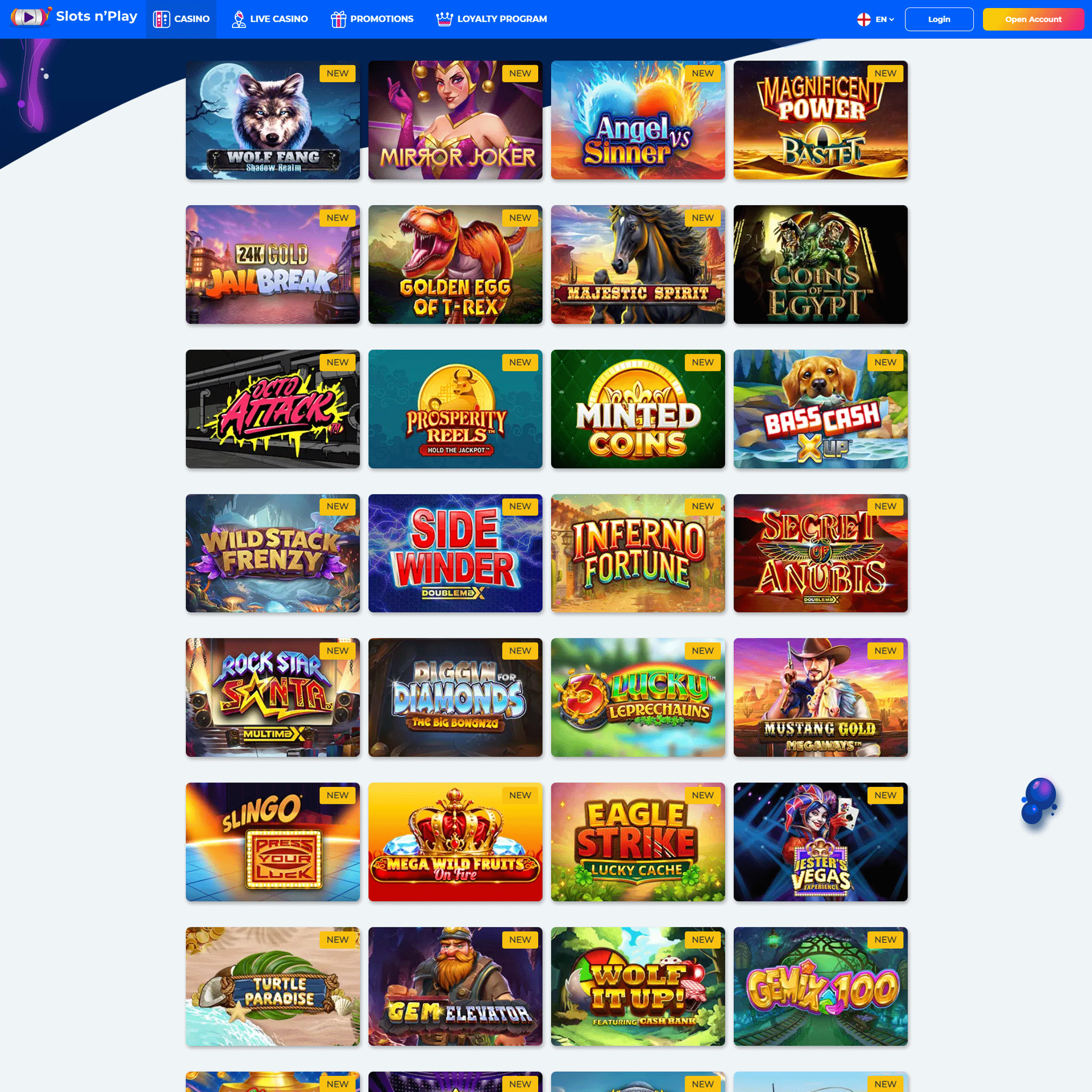 SlotsNPlay Casino review