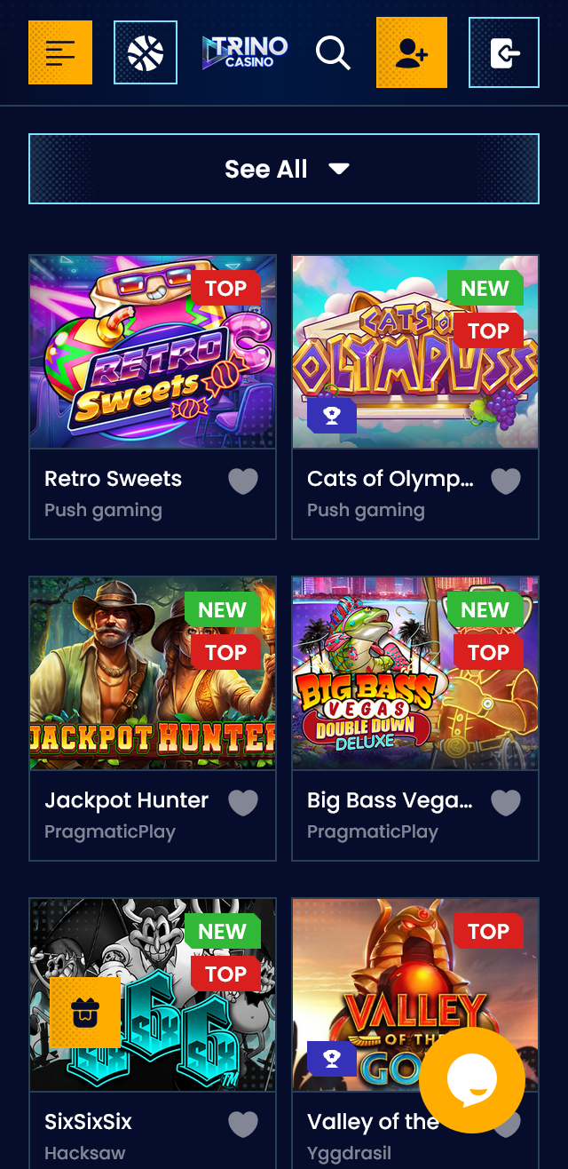 Trino Casino review lists all the bonuses available for you today