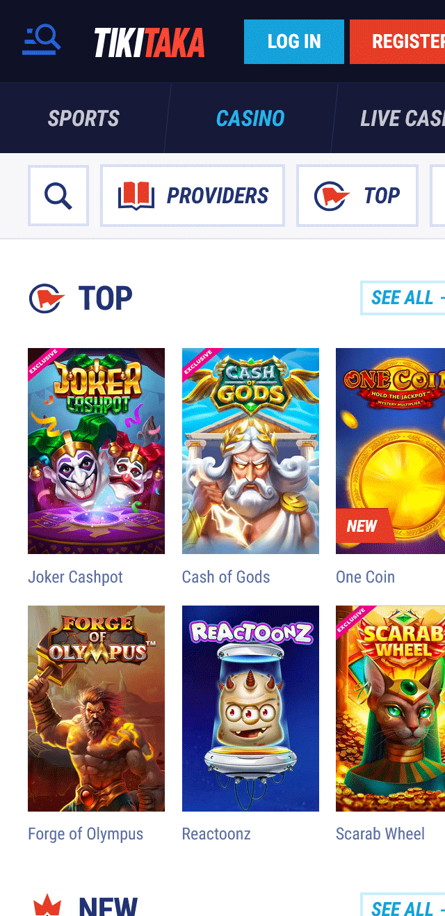 TikiTaka Casino review lists all the bonuses available for you today