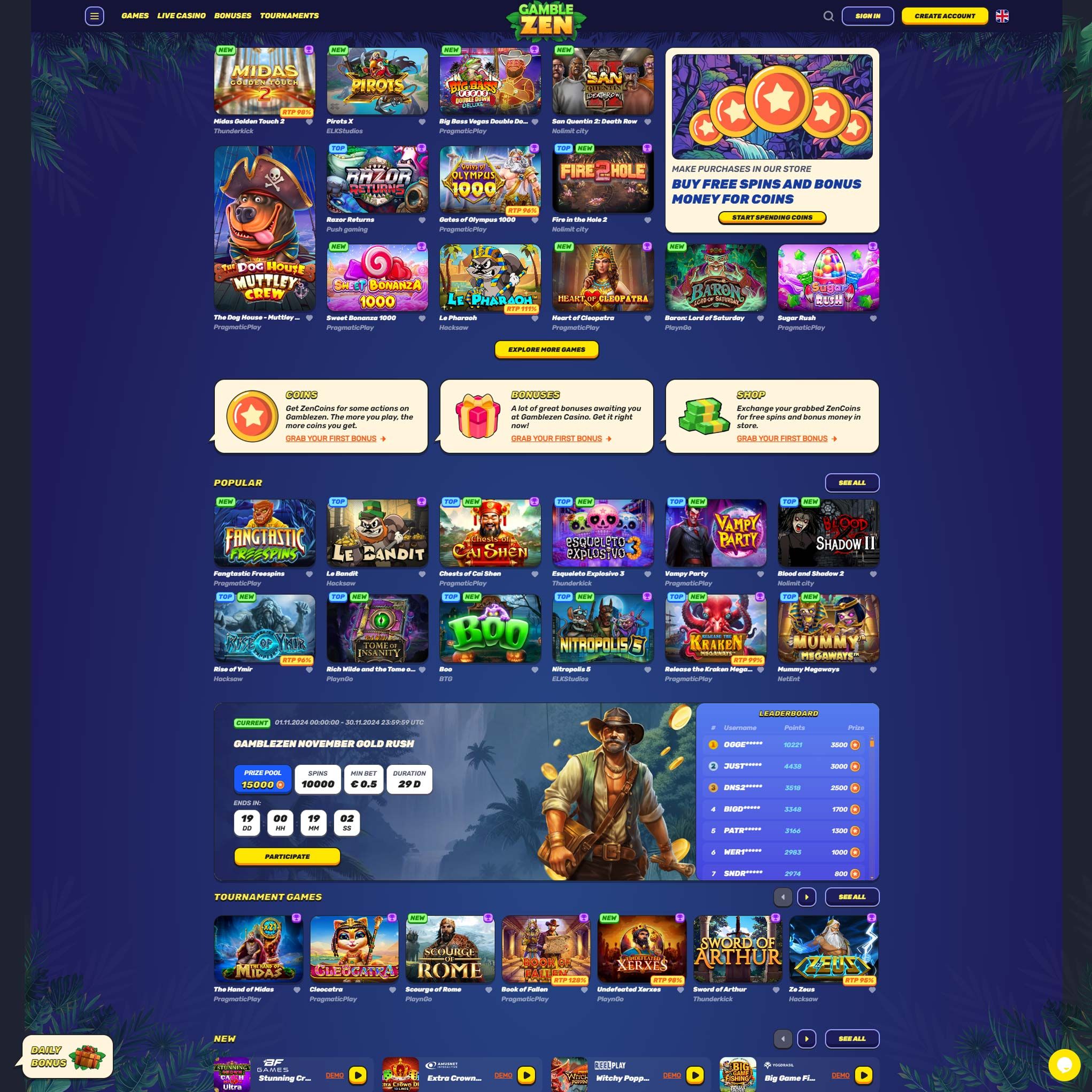 Gamblezen Casino review by Mr. Gamble