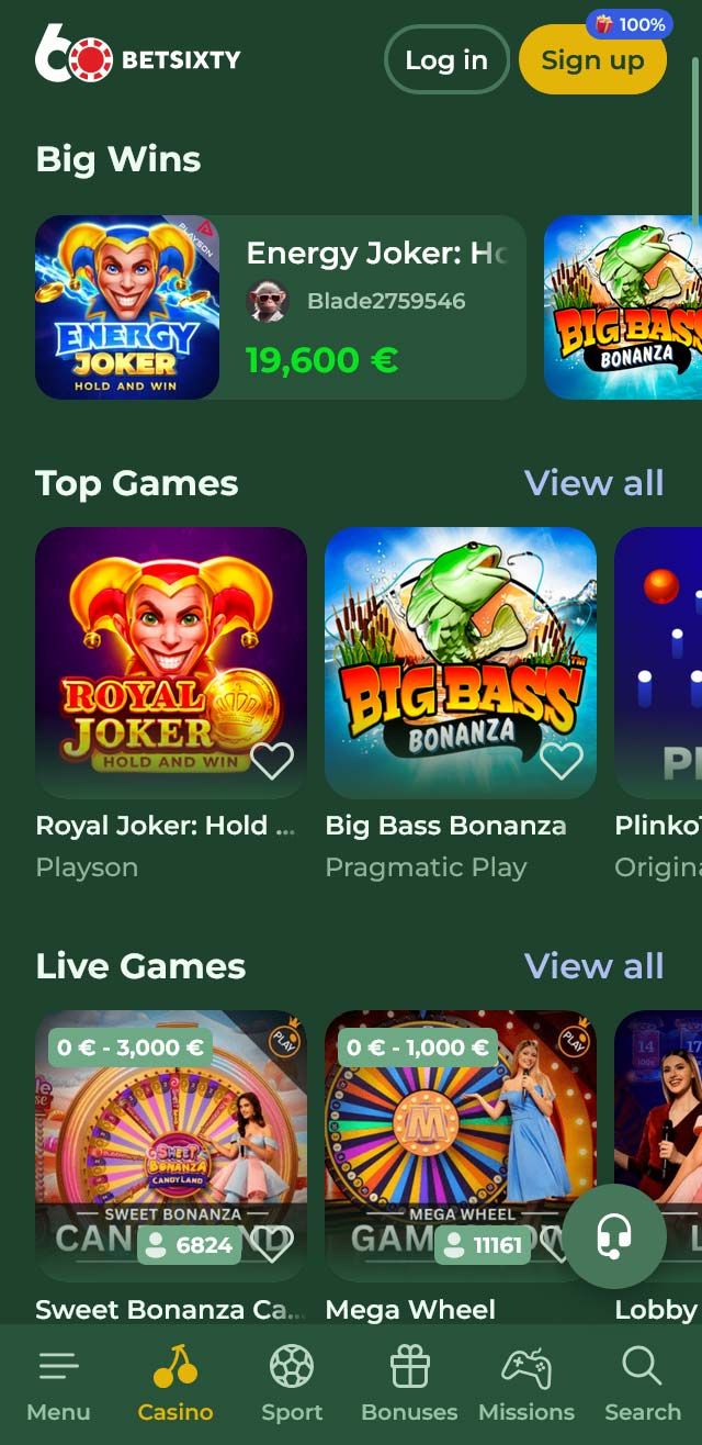 Betsixty Casino review lists all the bonuses available for you today